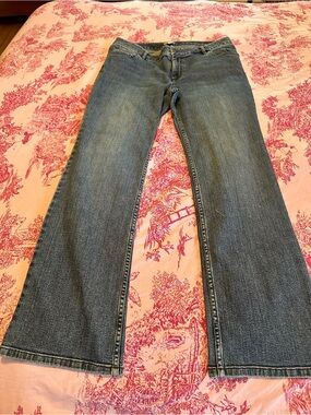 J. Jill Women's Medium Blue Boot Cut Jeans